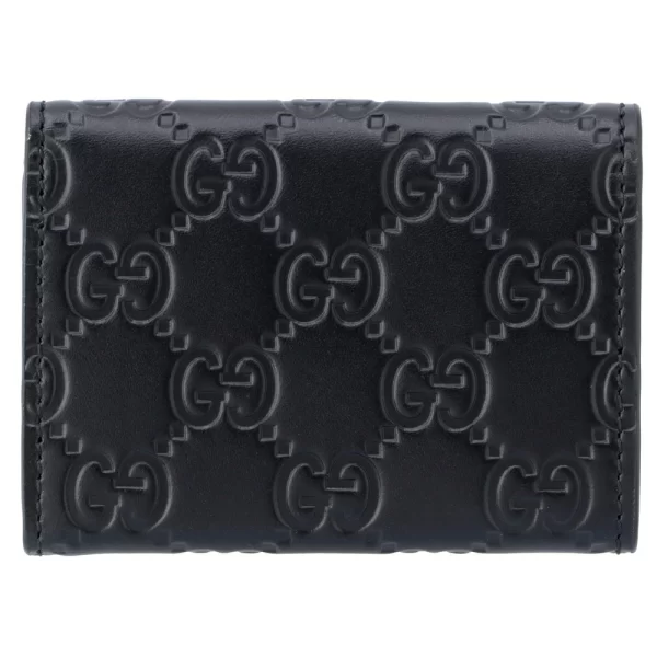 42527138a Gucci Folding Wallet AVEL NERO Black