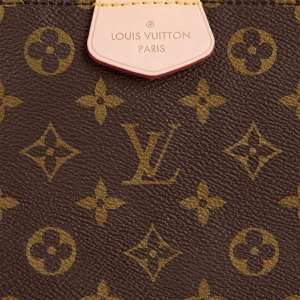 5 Louis Vuitton Graceful MM Hardware Gold Monogram Canvas Leather Shoulder Bag