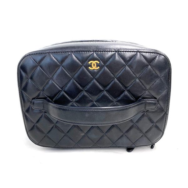 5 Chanel Matelasse Vanity Black Handbag