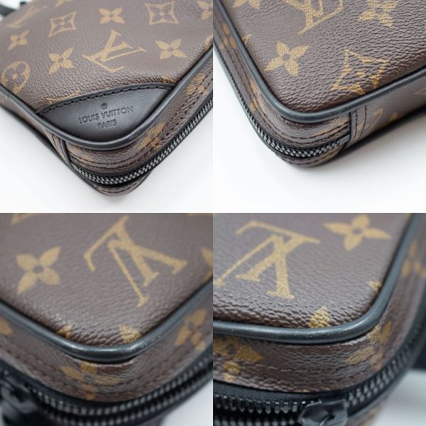 5 Louis Vuitton Utility Side Bag Monogram Brown Body