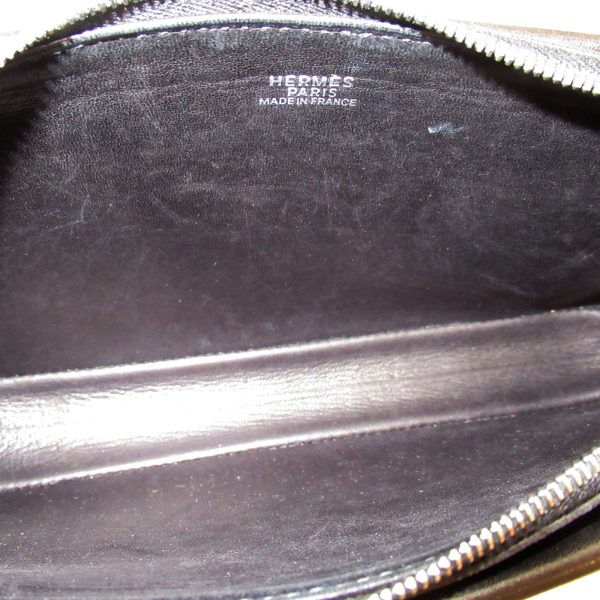 5 Hermes Serie Bag Shoulder Bag Leather Black