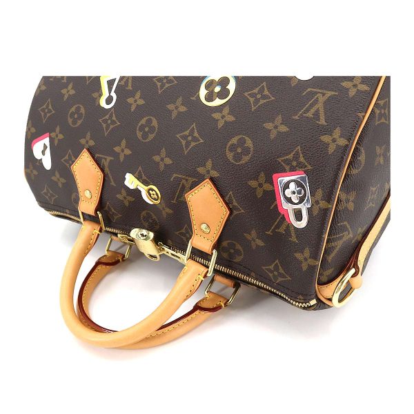 5 Louis Vuitton Lovelock Speedy Bandouliere 30 Monogram Canvas Brown 2way Shoulder Bag