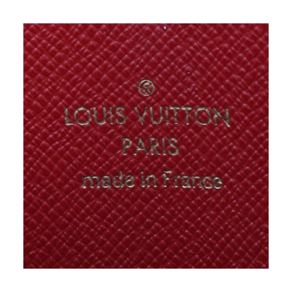 5 Louis Vuitton Zippy Wallet Retiro Monogram Brown Red Wallet Handbag