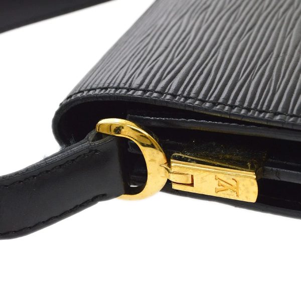 5 Louis Vuitton Friedland Shoulder Bag Black Epi