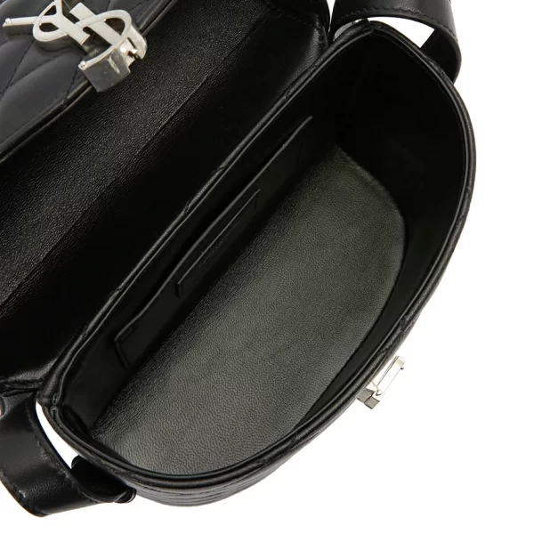 6 Saint Laurent Black Shoulder Bag