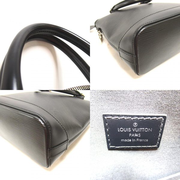 6 Louis Vuitton Lockit Calf Noir Black Handbag