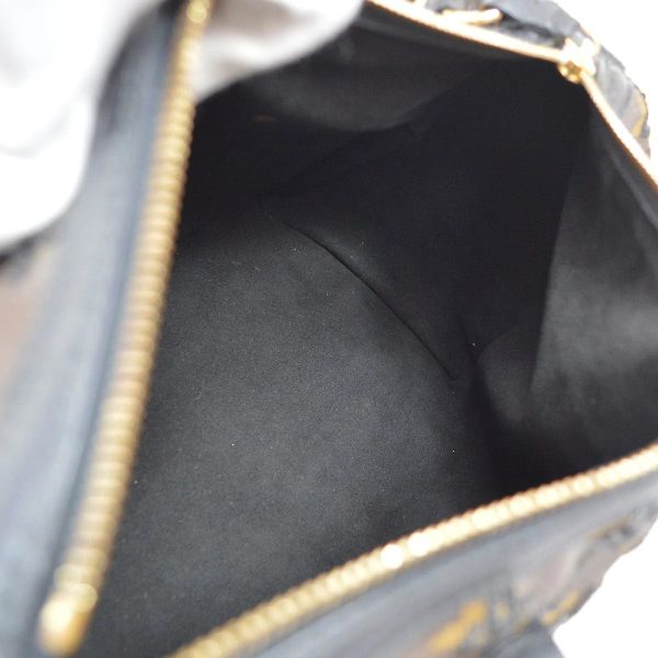 6 Louis Vuitton Speedy 30 Hand Bag Black Monogram Eclipse