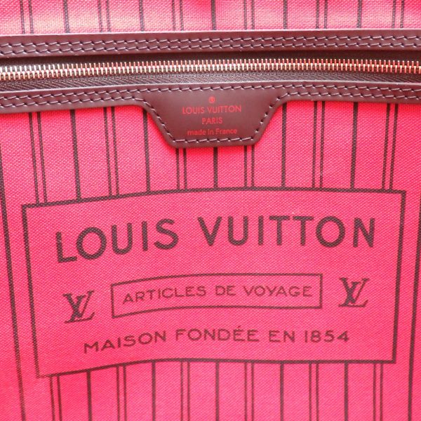 7 Louis Vuitton Tote Bag Neverfull Damier Ebene MM Handbag