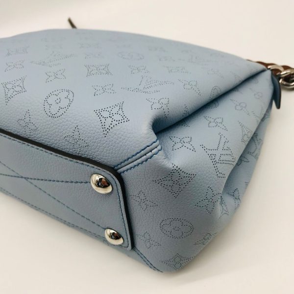 8 Louis Vuitton Mahina Babylone Chain BB Blue Horizon Pumpkin Bag