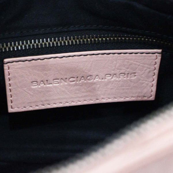 9 Balenciaga Giant Hip Leather Pink Shoulder Bag