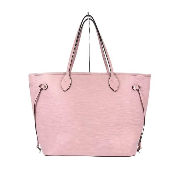 9 Louis Vuitton Neverfull MM Epi leather Tote Bag Pink