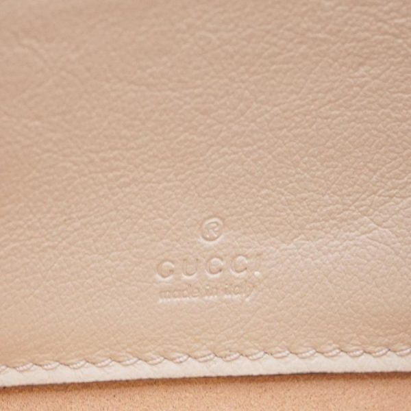 brandbrand 200093137018 10 Gucci Leather Canvas Rajah 2WAY Crossbody Chain Shoulder Mini Bag Tiger White