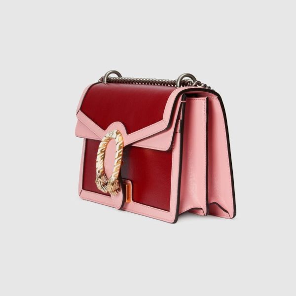 chanelist 40024918yqx6664gucci40024918yqx6664 1 Gucci Bag Back Shoulder Bag Dark Red Pink Antique Gold Tiger Head Leather