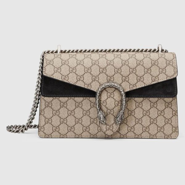 chanelist 400249khnrn9769gucci400249khnrn9769 1 Gucci Bag Back Shoulder Bag Beige Ebony Black Silver GG Supreme Canvas Suede Leather