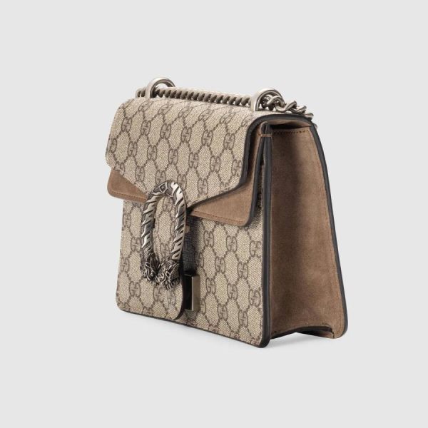 chanelist 421970khnrn8642gucci421970khnrn8642 2 Gucci Bag Back Shoulder Bag Beige Ebony Taupe Silver GG Supreme Canvas Leather