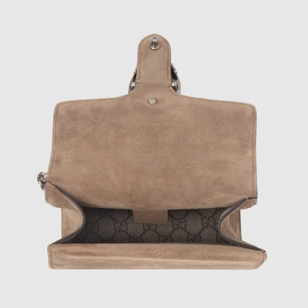 chanelist 421970khnrn8642gucci421970khnrn8642 6 Gucci Bag Back Shoulder Bag Beige Ebony Taupe Silver GG Supreme Canvas Leather