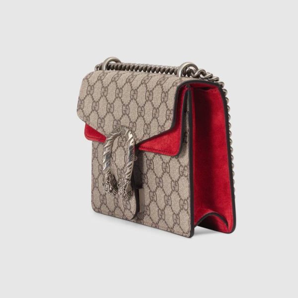 chanelist 421970khnrn8698gucci421970khnrn8698 2 Gucci Bag Back Shoulder Bag Beige Ebony Red Antique Silver Canvas Leather