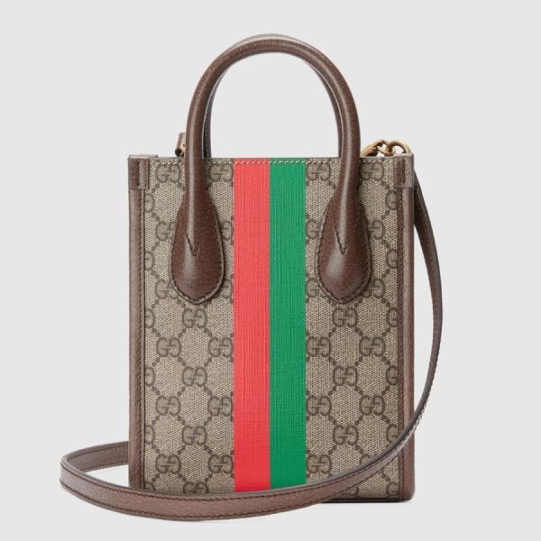 chanelist 671623us7ec9396gucci671623us7ec9396 3 Gucci Bag Back Tote Bag Shoulder Bag Beige Ebony Brown Red Print GG Supreme Canvas Leather