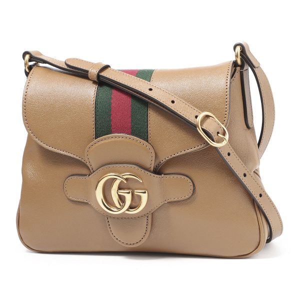 justbag01 Gucci Messenger Bag Shoulder Bag Brown GG Marmont