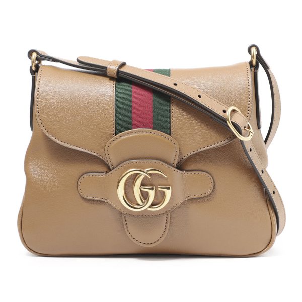 justbag02 Gucci Messenger Bag Shoulder Bag Brown GG Marmont