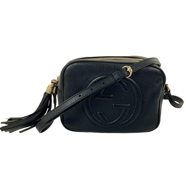 justbag03 GUCCI SOHO Disco Bag Shoulder Bag Black