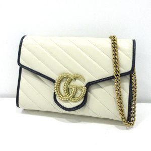 justbag03 Celine Chain Shoulder Bag Box Leather Beige
