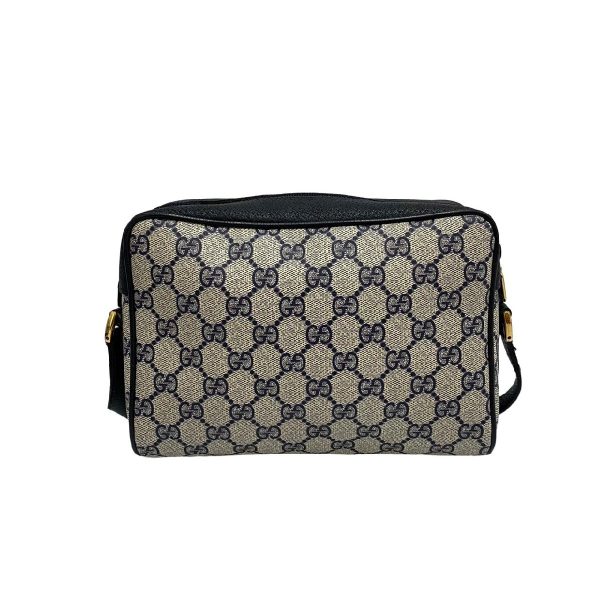 justbag06 Gucci Shoulder Bag Leather PVC Navy