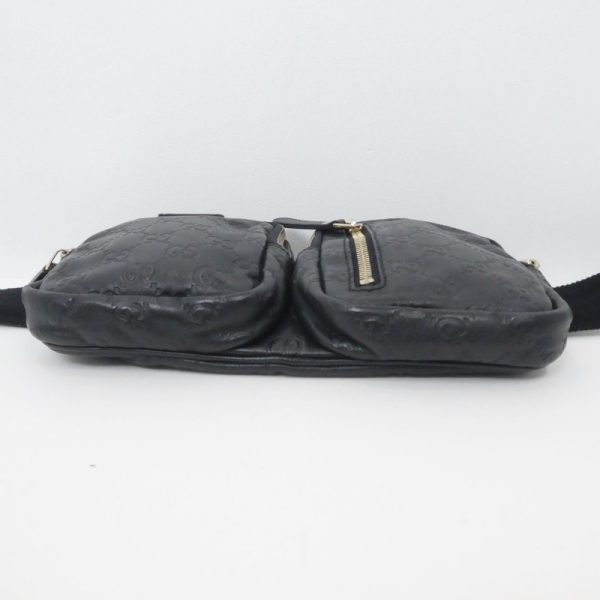 justbag07 Gucci Shima Waist Bag Waist Pouch Black