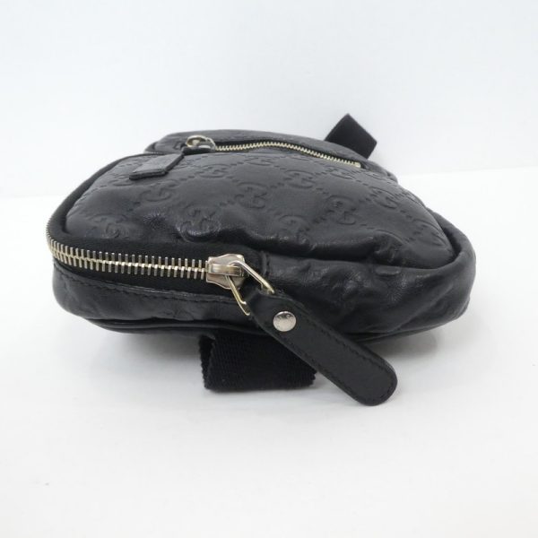 justbag08 Gucci Shima Waist Bag Waist Pouch Black