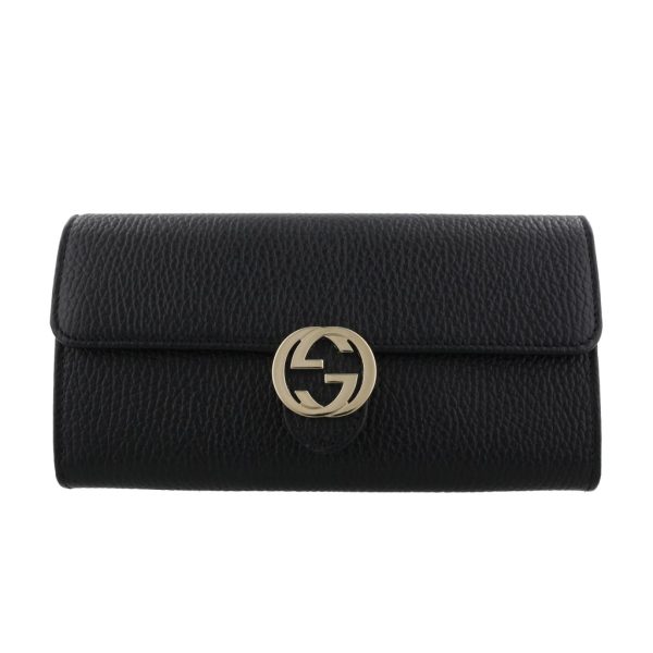 justbag13 Gucci Long Wallet Black