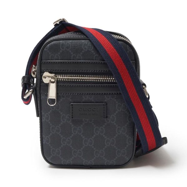 mb y 682357 k5rln 1095 1 d 20221121130423 Gucci Crossbody Bag GG Supreme Black