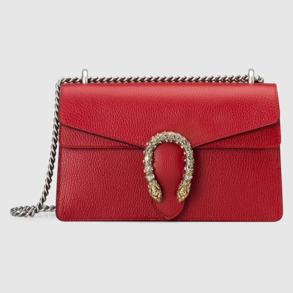 rarelist 400249caogx8990gucci400249caogx8990 1 Gucci Bag Back Shoulder Bag Hibiscus Red Silver Leather