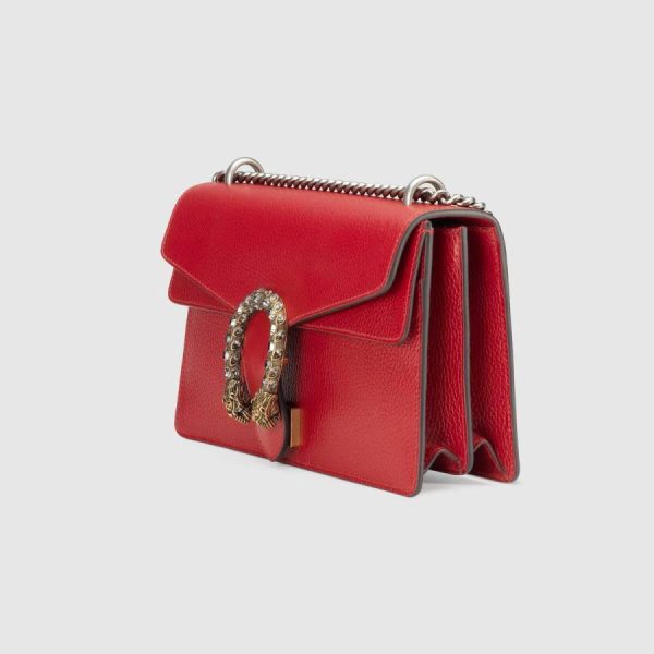 rarelist 400249caogx8990gucci400249caogx8990 2 Gucci Bag Back Shoulder Bag Hibiscus Red Silver Leather