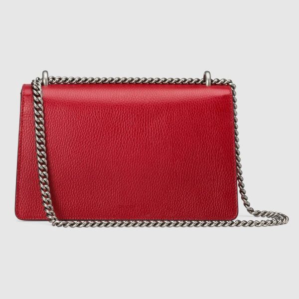 rarelist 400249caogx8990gucci400249caogx8990 3 Gucci Bag Back Shoulder Bag Hibiscus Red Silver Leather