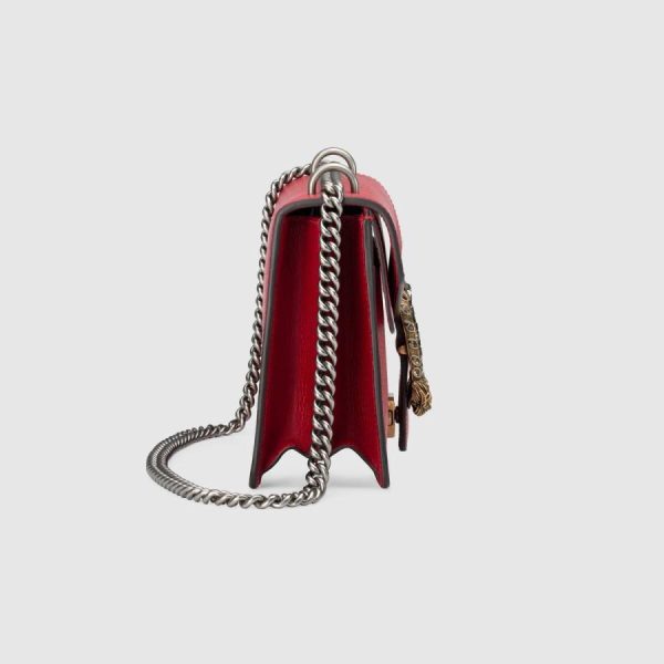 rarelist 400249caogx8990gucci400249caogx8990 4 Gucci Bag Back Shoulder Bag Hibiscus Red Silver Leather