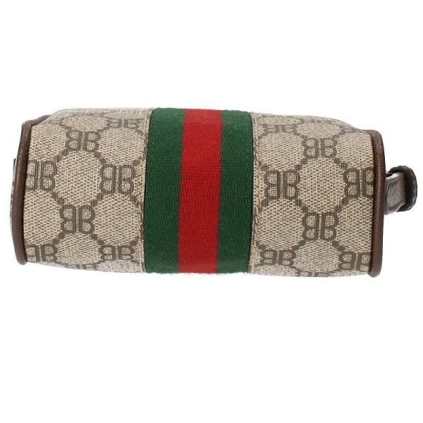 rinkan 15052 221108 0021 5 d 20221112110300 Balenciaga Gucci Zip Bag Hacker Canvas Jacquard Shoulder Bag