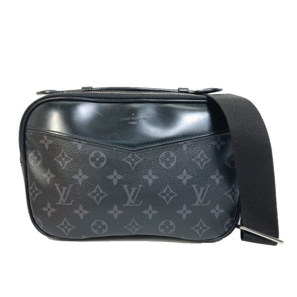 s l1600 LOUIS VUITTON Monogram Eclipse Bumbag bodybag Black