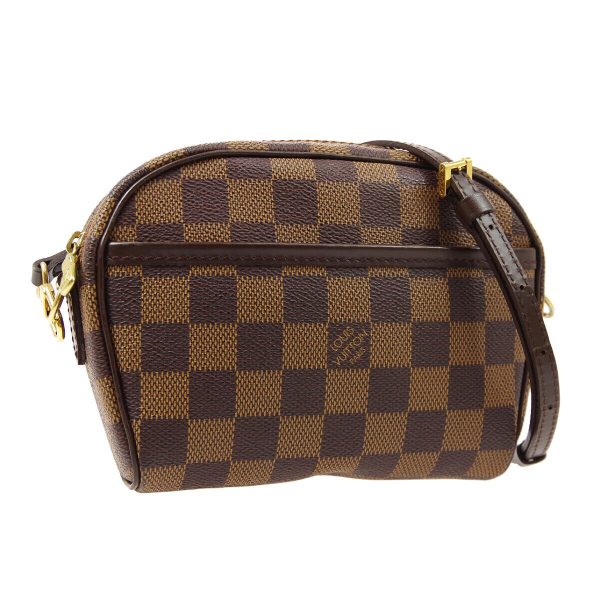 s l1600 LOUIS VUITTON Pochette Ipanema Shoulder Bumbag Damier Ebene