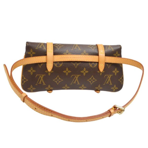 s l16001 LOUIS VUITTON Pochette Marelle Waist Bum Bag Monogram Canvas