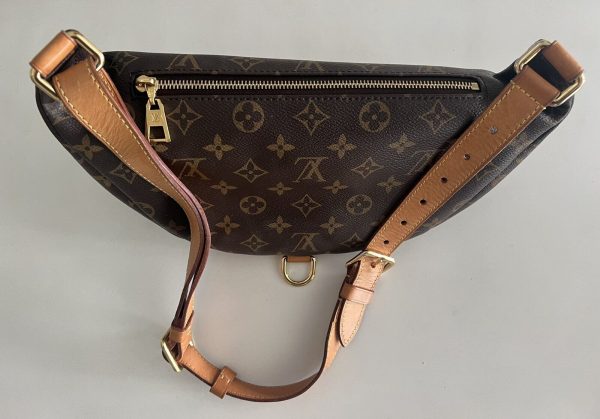 s l160012 Louis Vuitton LV Monogram Bum Bag Waist Belt Crossbody Brown Canvas