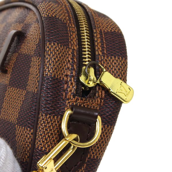 s l16004 LOUIS VUITTON Pochette Ipanema Bum Bag Damier Ebene