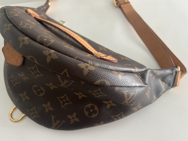 s l16007 Louis Vuitton LV Monogram Bum Bag Waist Belt Crossbody Brown Canvas