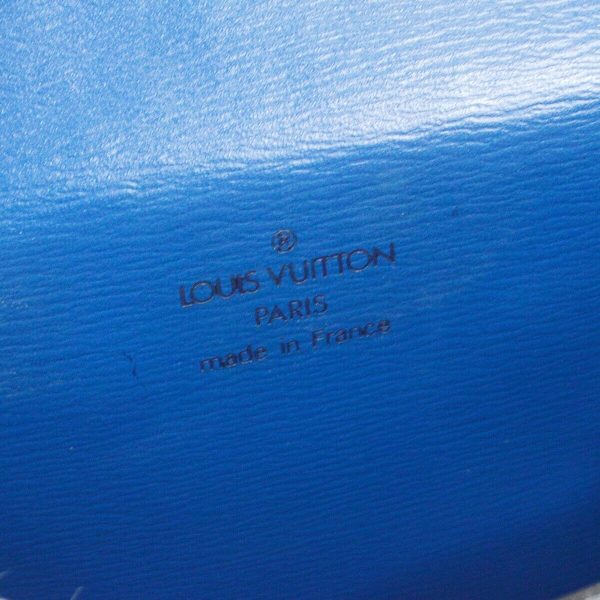 s l16007 LOUIS VUITTON Tilsitt Waist Pouch Bum Bag Blue Epi Leather