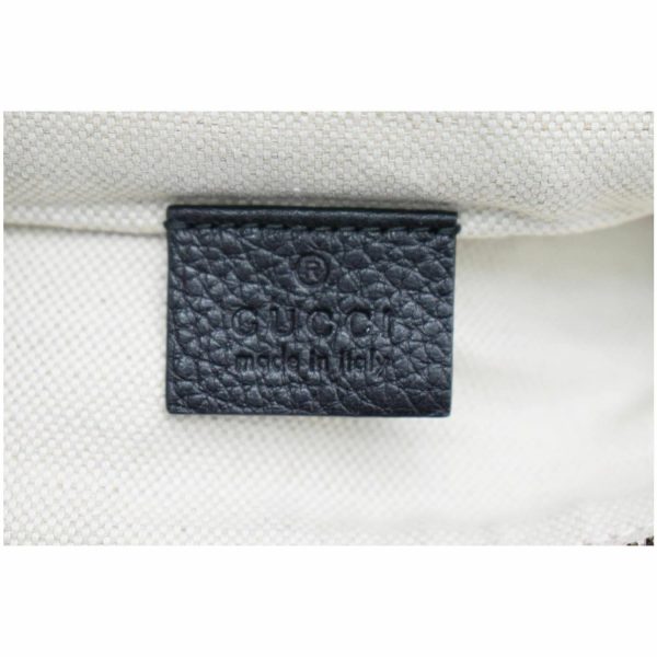 s l16008 GUCCI Waist Pouch Bumbag Black