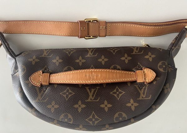 s l16008 Louis Vuitton LV Monogram Bum Bag Waist Belt Crossbody Brown Canvas