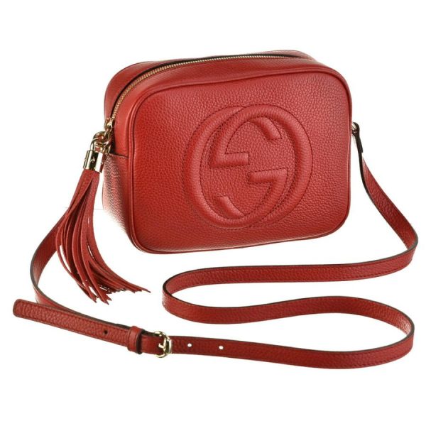 x sell 40197050 Gucci Soho Shoulder Bag Red