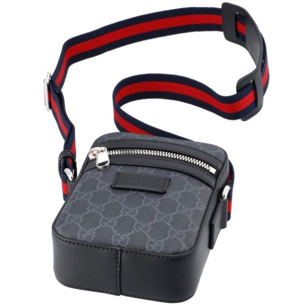 x sell 42801429 2 Gucci Crossbody Bag GG Black NERO