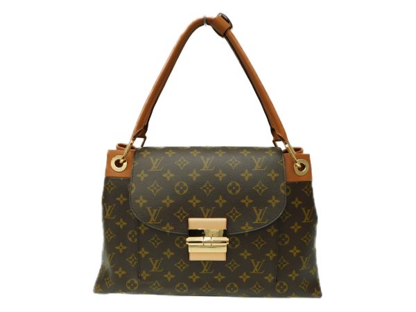 1 Louis Vuitton Olympus Brown Monogram Bag Handbag Fashionable Gift Present Wrapping