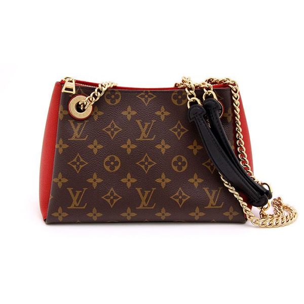 1 Louis Vuitton Shoulder Bag Surene BB Monogram Red