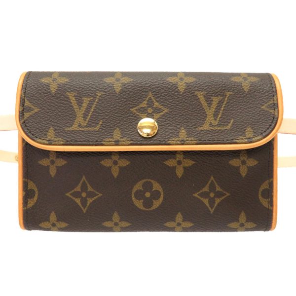 1 Louis Vuitton Monogram Pochette Florentine Waist Bag Brown